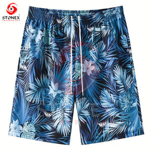 Pantalones Cortos Estampados para Hombre Talla Grande en Oferta |   Peso medio, transpirable, antiarrugas |   Servicio OEM con MOQ Bajo, Impresión Personalizada Disponible - Product Image 1