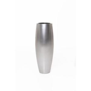 Florero de suelo de metal grande, accesorios de decoración de lujo para el hogar, cilindro decorativo, centros de mesa de plata, jarrón de decoración de boda - Product Image 2