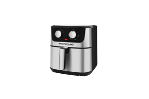Friteuse à air chaud Protechno GP201 <span class=keywords><strong>8L</strong></span> en acier inoxydable 2000W avec commande mécanique à double bouton, four intelligent avec panier amovible - Product Image 1