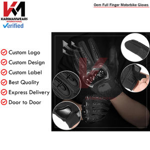 Guantes de Protección para Motociclismo, Dedos Completos, Antideslizantes, Transpirables, con Nudillos Reforzados, para Ciclismo al Aire Libre - Product Image 5