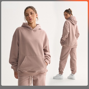 Conjunto Deportivo Personalizado al por Mayor con Logotipo, Pantalones Deportivos Holgados Lisos y Sudadera con Capucha, Conjuntos Deportivos Personalizados para Hombre - Product Image 3