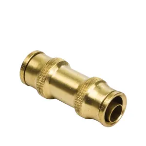 Push in Connect Tube to pipe Male Branch Tee DOT Air Brake Brass Fittings