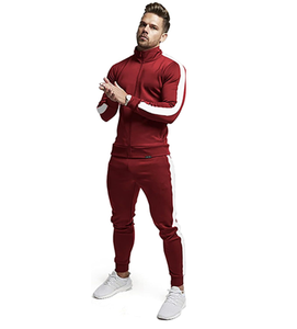 Ensemble de survêtement pour homme, 2 pièces, fermeture éclair intégrale, tenue de sport, sweat-shirt et pantalon de jogging - Product Image 5