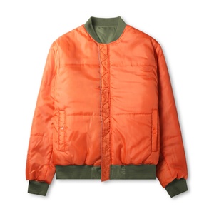 Wholesale <b>Mens</b> Casual <b>Jackets</b> High Street Fashion Outerwear Custom Branding Windbreaker Plus Size Zipper Varsity Bomber <b>Jacket</b> - Product Image 6