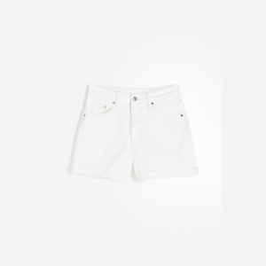 Shorts de Mezclilla de Cintura Ultra Alta para Mujer, Estilo Clásico, Cómodos y Holgados, para Uso Diario en Verano - Product Image 6