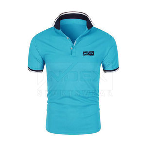 OEM Service Hombres 100% Algodón para Polos Impresión personalizada con su propio logotipo Diseñe su propio estilo - Product Image 1