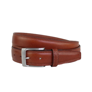 Cinturón de Cuero Genuino para Hombre, Estilo Moderno, con Hebilla de Aleación Premium, Correa Ajustable, Cinturón Casual de Negocios para Uso Diario - Product Image 3