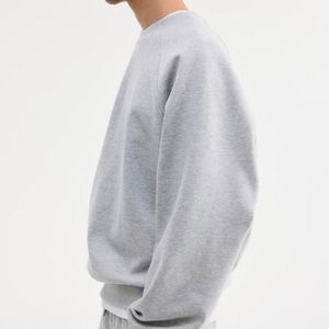 เสื้อสเวตเชิ้ตสำหรับผู้ชายเสื้อสเวตเตอร์คอกลมสีซับลิเมชันออกแบบได้ตามต้องการ - Product Image 2