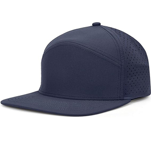 Venta caliente Unisex impermeable transpirable impermeable 100% algodón deportes gorra de béisbol clásico de moda personalizado 3D bordado - Product Image 3