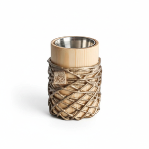 Juego de Bandejas Porta Incienso de Estilo Árabe Elegante Hecho a Mano, Diseño Intrincado de Latón y Madera, Decoración Religiosa Ecológica para el Hogar - Product Image 4