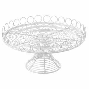 Soporte para Pastel de un Solo Nivel, de Alambre de Hierro, Ecológico, Apto para Lavavajillas, Color Azul Cielo, para Hogar, Bodas, Fiestas de Cumpleaños, Decoración de Mesa - Product Image 5