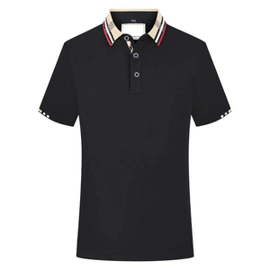 Polo de Manga Corta para Hombre, con Logotipo Bordado Personalizado, Informal, para Negocios, Golf, Deportes, Uniforme de Trabajo, Transpirable, de Piqué - Product Image 5