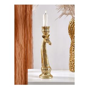 Pièce maîtresse de bougeoir en métal classique conçue pour les fonctions culturelles rassemblements festifs et cérémonies traditionnelles - Product Image 1