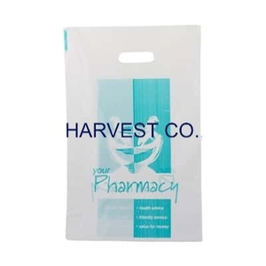 Bolsas de plástico troqueladas de diseño personalizado al por mayor con asas para bolsas para embalaje de alimentos, compras y Promoción Comercial - Product Image 2
