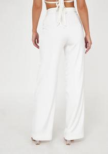 Women's Pants Sustainable Breathable Full Length Blended Cotton Casual Straight Women's Pants & Trousers - Product Image 5