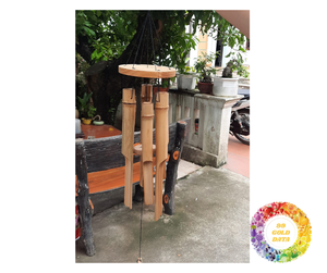 Eco-Friendly Bamboo Wind <b>Chimes</b> for Peaceful Outdoor Spaces Bamboo Wind <b>Chimes</b> for <b>Garden</b> Serenity and Sustainable Home Decor - Product Image 5