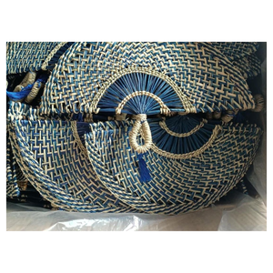 Eco Friendly Seagrass Hand <b>Fan</b> From Vietnam For Resort Style Decor And Everyday <b>Personal</b> Use - Product Image 2