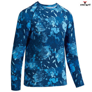 Precio de fábrica de secado rápido transpirable de manga larga personalizado último diseño sublimación camisas de pesca - Product Image 3