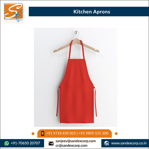 Top Quality 100% Cotton Kitchen Waist <b>Aprons</b>/ <b>Denim</b> <b>Aprons</b>/ Breathable Cooking <b>Apron</b> at Reasonable Price Exporter in India - Product Image 3