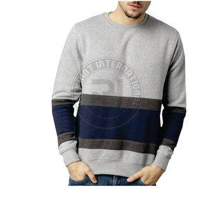 Sudadera de Algodón Grueso, Cuello Redondo, Estilo Holgado, Ropa Urbana, Fabricante, Sudadera Suave, Lisa, para Correr - Product Image 1