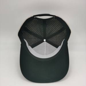 Casquette de baseball à 5 panneaux de haute qualité pour femmes chapeau de corde brodé à bord incurvé bicolore imperméable pour les sports de plein air printemps - Product Image 5