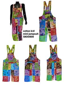 New Stylish Cotton B/D Mini Jumpsuit for Women Summer <b>Romper</b> with Vintage Design, Comfortable and Breathable - Product Image 6