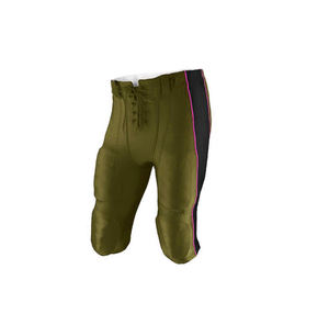 Camiseta de fútbol transpirable cómoda, uniforme de punto con cuello en V, tela de manga corta, uniforme de fútbol americano de diseño sólido - Product Image 5