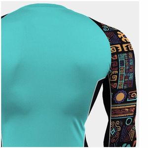 Bjj Rashguard Mma Unisex <b>Long</b> <b>Sleeve</b> Quick Dry Compression Shirts Rash Guard Oem Colors Designs Logos Custom Sizes - Product Image 6