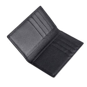 Housse de passeport en cuir, design personnalisé de luxe, porte-passeport en cuir véritable, portefeuille de voyage - Product Image 1