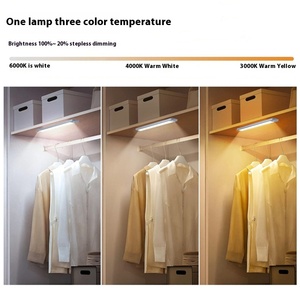 Quality long lasting 50cm Ultra-thin <b>LED</b> Motion <b>Sensor</b> stickable <b>led</b> Cabinet <b>light</b> - Product Image 5