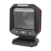 Escáner de Escritorio Omnidireccional 2D AK-9608H, Manos Libres, Sensor de Imagen CMOS, Lector de Códigos QR, Compatible con Pagos Móviles y Códigos de Pantalla