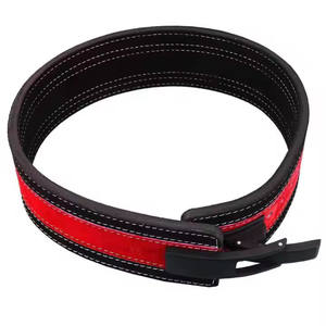 Customizable Unisex Cowhide Heavy Duty Non-Slip Waist Support <b>Belt</b> for Bodybuilding <b>Weight</b> Lifting Gym Fitness Training - Product Image 4