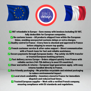 Bandeja para Dados y Monedas de Cuero Sintético Hecha a Mano en Francia, Diseño Francés, Organizador de Escritorio de Alta Calidad, Grabado Láser Personalizado, Envío Rápido en la UE - Product Image 6