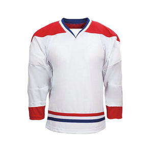 Fournitures d'usine Joueurs professionnels personnalisés Maillot de hockey sur glace en maille de polyester pour hommes Maillots de hockey sur glace de haute qualité sublimés - Product Image 3