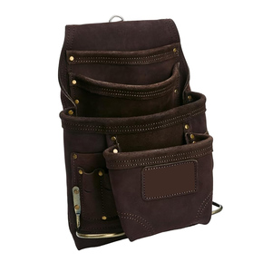 High Quality Large Capacity Leather <b>Tool</b> <b>Bag</b> Professional Factory Made Waterproof Feature OEM Customizable with Your Logo - Product Image 2