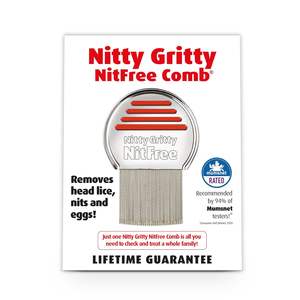Peine para Cabello Nitty Gritty (Colores Surtidos) - Product Image 1