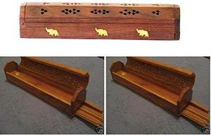 Quemador de Incienso Tallado en Madera de Bambú/Acacia Ecológico Hecho a Mano para Varillas y Conos de Incienso, Decoración de Alta Calidad para el Hogar y Hoteles - Product Image 4