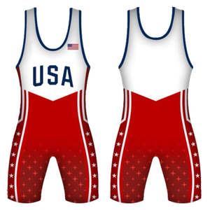 Custom Designed Wrestling <b>Singlet</b> for <b>Men</b> Quick Dry Breathable Sportswear for Gym Training and Competitions - Product Image 6