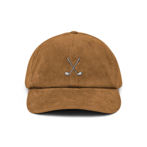 Casquette de baseball sportive en toile de velours côtelé non structurée 6 panneaux à bord semi-incurvé Logo de broderie 2D personnalisé quantité minimale de commande bas extérieur fabriqué au Vietnam - Product Image 2