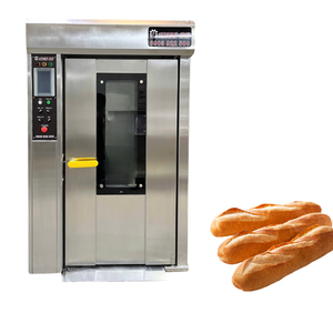 Factory Price 10 Trays Bread <b>Oven</b> Gas Rotary <b>Oven</b> Iso Certificate With Altuntop Trolley Electric <b>Oven</b> for <b>Baking</b> Kien an Vietnam - Product Image 1