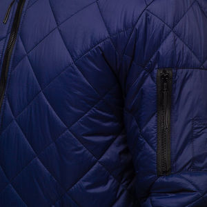 Chaqueta Bomber para Hombre de Alta Calidad, 100% Poliéster, Ligera, Calefactable, Transpirable, con Logotipo Personalizado, Cierre de Cremallera, Suministro OEM - Product Image 4