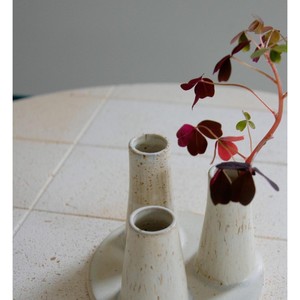 Florero de arreglo floral pequeño, jarrón floral hecho a mano de cerámica, jarrón de brotes para amantes de las plantas - Product Image 2