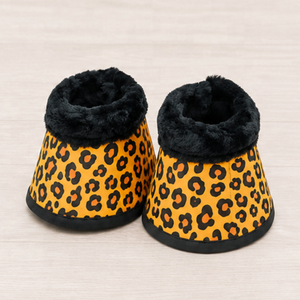 รองเท้าบูทกันกระแทกสำหรับม้าลายพิมพ์ลายเสือดาวแบบซับลิเมชั่น ขายดี - Product Image 4