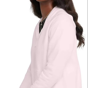 Sudadera con Capucha Premium para Mujer, 100% Algodón Ecológico, Transpirable, con Cierre Completo, Personalizable OEM, para Invierno, Estilo Casual - Product Image 1