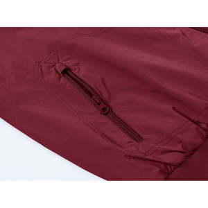 Blouson aviateur en cuir/laine de style italien pour homme, respirant, coupe-vent, streetwear avec boutons en corne et doublure en laine - Product Image 2
