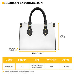 Bolso de Mano HWEDOTSY TM con Forro de PU, Bolso de Mano de Cuero PU de Alta Calidad para Mujer, Diseño Personalizado con Elementos Únicos, Venta al por Mayor 12 - Product Image 6