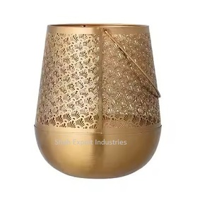 <b>Copper</b> Antique Round Metal Votive <b>Candle</b> <b>Holder</b> Tree Cut Design for Home Weddings Events Decoration <b>Candle</b> Votive - Product Image 2