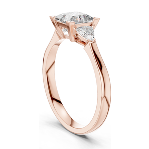Anillo de Diamante de Laboratorio de 1.3 CT para Mujer, Claridad VVS-VS EF, Corte CVD, Oro de 18KT, 14KT, 10KT y Plata 925, Oro Rosa, Amarillo y Blanco - Product Image 4