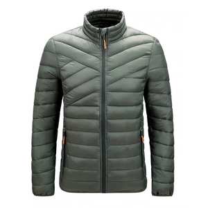 Chaqueta de Plumón Ultraligera de Alta Calidad para Hombre, con Capucha y Cuello Alto, Impermeable y Cortavientos, Personalizable, para Deportes al Aire Libre - Product Image 3