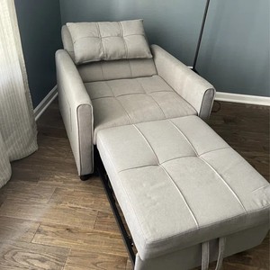 Moderno 3 en 1 sofá cama extraíble sofá cama silla cama reclinable pequeño sofá cama individual silla para sala de estar - Product Image 6